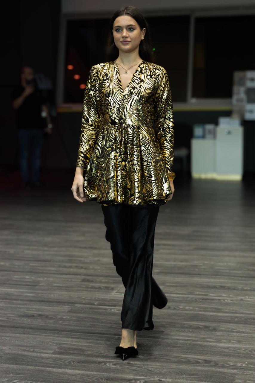 Backstage portrait from Raushan collaboration